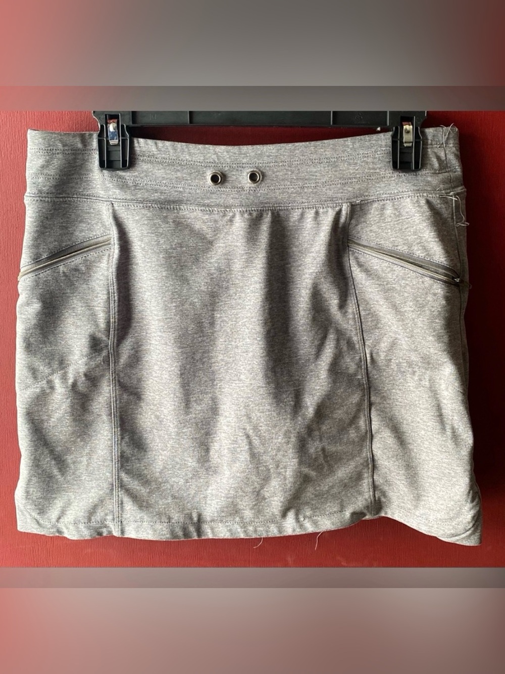 Tangerine Gray Knit Skort Size M